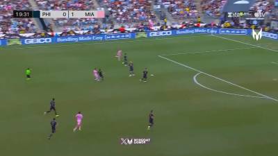 Leagues Cup: El nuevo golazo de Messi en el Philadelphia-Inter Miami