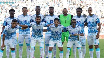 El 11 titular de Honduras que empató 0-0 ante Guatemala.