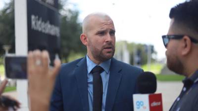 Juanxo Villaverde, periodista de ESPN hablando sobre el duelo entre México y Honduras en la Copa Oro 2023.