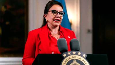 Xiomara Castro, presidenta de Honduras | Fotografía de archivo