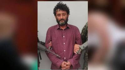 Melvin Orlando Machado Velásquez, sujeto capturado por la Policía Militar.