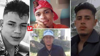 Cuatro jóvenes hondureños fueron ultimados a balazos anoche por sujetos desconocidos en un pasaje del barrio El Porvenir de Puerto Cortés luego de una presunta persecución.