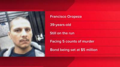 El sospechoso fue identificado como Francisco Oropeza, de 39 años.