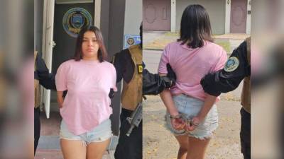 Más de 1,500 reacciones y 1,800 comentarios hay en la fotografía de una joven de 19 años que recientemente fue detenida por Dipampco en la colonia Primavera de San Pedro Sula, Cortés.