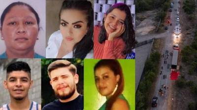 Hasta el momento solo seis hondureños están identificados, pero el INM de México afirma que son 14.