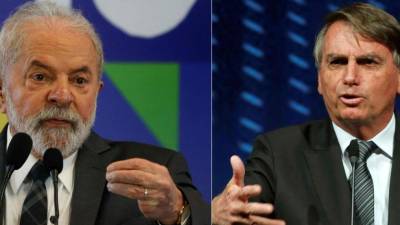 Lula y Bolsonaro quieren un período más como presidentes de la nación sudamericana.