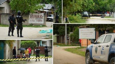 Un adolescente de 16 años de edad fue ultimado a balazos en la colonia Llanos de Sula, sector Rivera Hernández, San Pedro Sula.