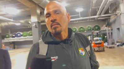 Donaldo “Pana” Gonzáles, exportero del Marathón y Olimpia, pero actual preparador de arqueros de la Selección Panameña.