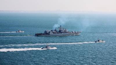 La flota rusa aumenta su actividad en el mar Negro en el marco de la invasión a Ucrania.