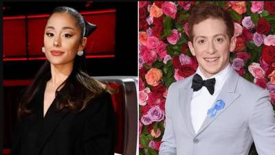 Ariana Grande disfruta de una cita romántica con Ethan Slater