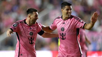 Messi y Luis Suárez se lucieron en el duelo Inter Miami vs Nashville.