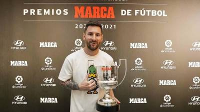 Messi ganó con el de este día un total de ocho Pichichi.