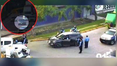 El arresto estuvo a cargo de autoridades policiales. Cortesía: Sistema 911 de Honduras.
