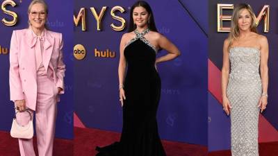 Meryl Streep, Selena Gómez y Jennifer Aniston.
