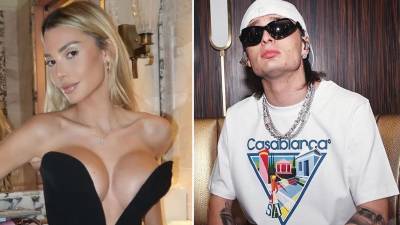 Peso Pluma no ha dicho nada sobre la posible ruptura, con Hannah Howell.