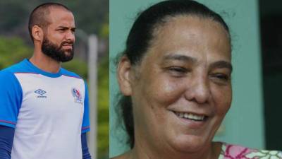 La madre de Edrick Menjívar hablón