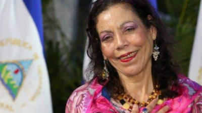 La vicepresidenta de Nicaragua, Rosario Murillo.