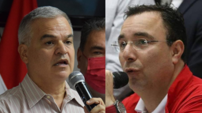 Los liberales Yani Rosenthal y Luis Zelaya.