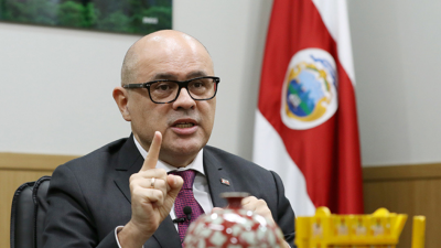 Ministro de Relaciones Exteriores de Costa Rica, Rodolfo Solano.