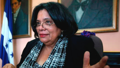 La exrectora de la Universidad Nacional Autónoma de Honduras (Unah), Julieta Castellanos.