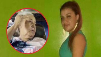 Doña Adela Aguilar con tristeza recuerda a su nieta Adela Ramírez.