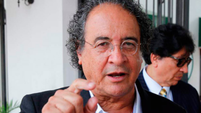 El exprecandidato presidencial y dirigente del Partido Libertad y Refundación (Libre), Nelson Ávila.