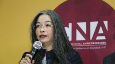 La directora del Consejo Nacional Anticorrupción (CNA), Gabriela Castellanos.