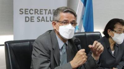 El ministro de Salud, José Manuel Matheu.