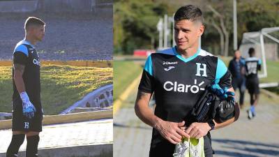 Jonathan Rougier se puso por primera vez la camiseta de la Selección de Honduras.