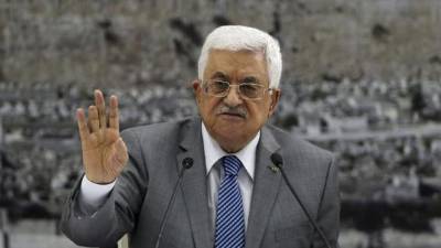 Mahmud Abás, presidente de Palestina.