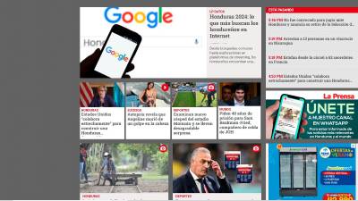 <b><span class=mln_uppercase_mln>LÍDER.</span></b> WWW.LAPRENSA.HN es la página hondureña con más búsquedas en la red.<span class=mln_uppercase_mln> </span>
