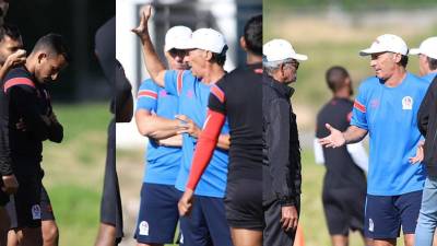 Mira las curiosidades que se dieron en el entrenamiento del Olimpia de cara a la final de ida que sostendrá ante Motagua. Don Tino se hizo presente.