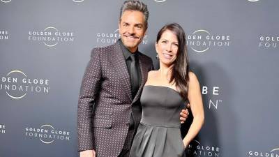 Eugenio Derbez y Alessandra Rosaldo en una imagen compartida en su cuenta de Instagram.