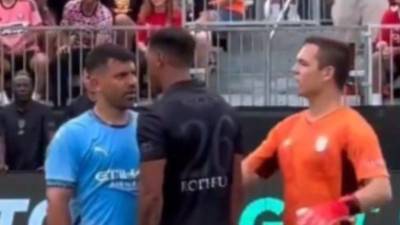 Video: Kun Agüero protagonizó pelea en EUA, ¿por un millón de dólares?
