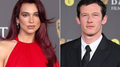 Dua Lipa y Callum Turner.