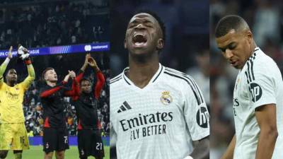 Real Madrid sufrió una amarga derrota del AC Milan en la Liga de Campeones de Europa.