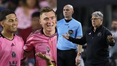 David Ruiz fue expulsado a los 65 minutos en el Inter Miami vs Monterrey .