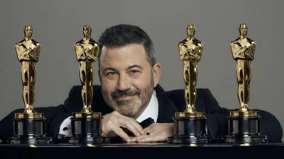 El presentador de televisión estadounidense Jimmy Kimmel.