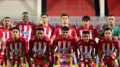 El 11 titular del Real Estelí que enfrentó al CD Águila de El Salvador por la ida de cuartos de final de la Copa Centroamericana.