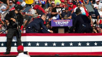 Trump sobrevivió a un atentado en su contra durante un mitin en Pensilvania.