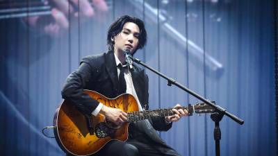 Suga es uno de los siete integrantes de la popular banda de K-pop BTS.