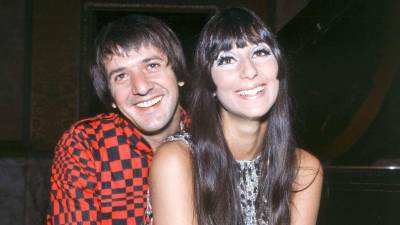 Sonny Bono y Cher en Italia en 1966.