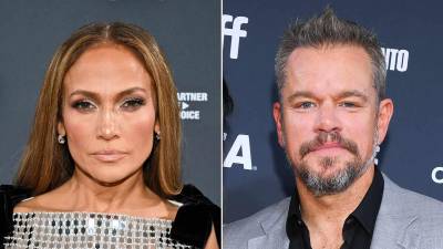 Jennifer López también mantiene una amistad con Matt Damon.