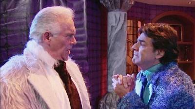 Juan Verduzco y Eugenio Derbez en uno de los memorables capítulos de La Familia P. Luche.