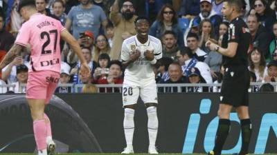 Con gran aportación de Vinicius, el <b>Real</b> <b>Madrid</b> venció como local al Espanyol, por 3-1, este sábado en la 25ª jornada de LaLiga, pero el brasileño sigue extendiendo un problema en el torneo local.