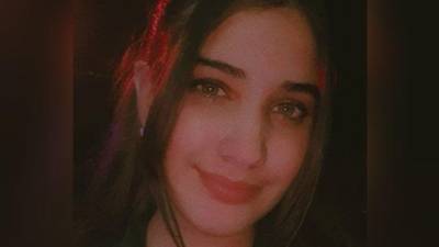 Fotografía de Helen Abigail Sagastume, jovencita desaparecida en San Luis Santa Bárbara.