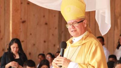 Monseñor Darwin Andino.