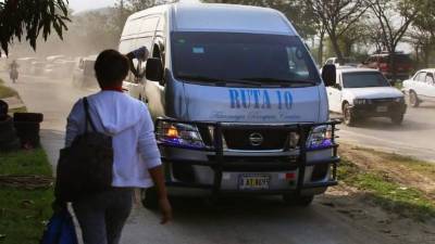 La ruta recorre el corredor entre Ticamaya, Jucutuma y el centro de San Pedro Sula.