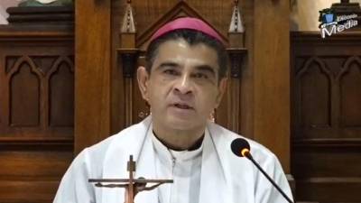 El obispo Rolando Álvarez fue detenido la semana pasada tras el arresto de otros siete sacerdotes.