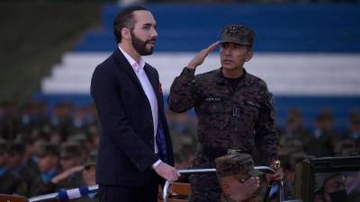 Bukele ha fortalecido el ejército de El Salvador para hacer frente a la guerra contra las pandillas que declaró hace dos años.